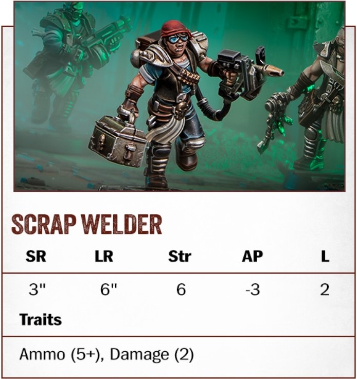Scrap welder weapon profile