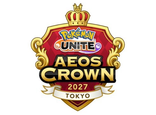 Pokémon UNITE Aeos Crown 2027 Tokyo tournament logo