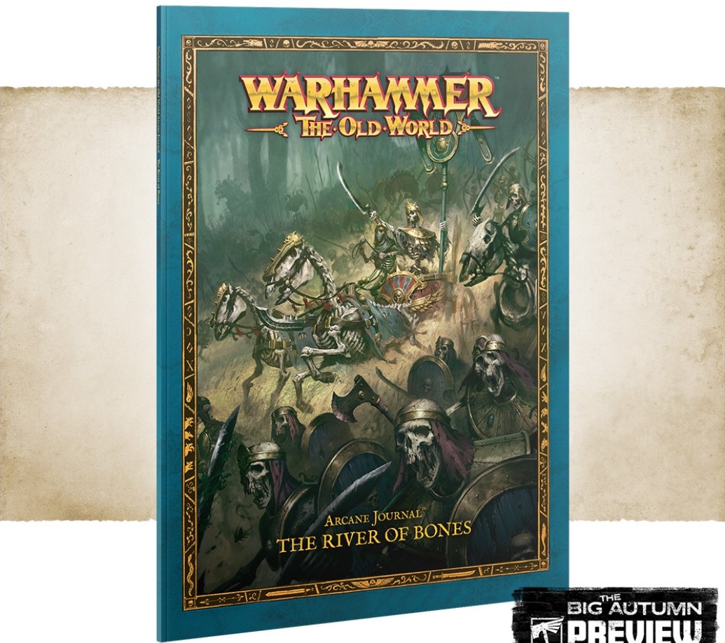 Cover of the Warhammer: The Old World Arcane Journal: The River of Bones
