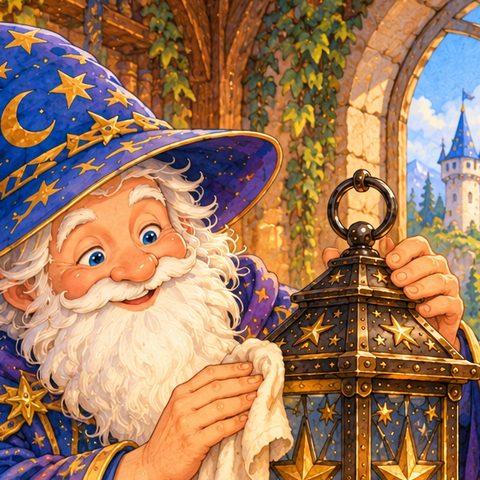 WIZY the kind old wizard